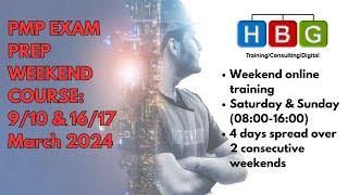 PMP Exam Prep Weekend Course [upl. by Ahsiled]