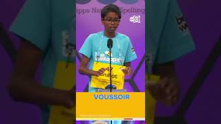 Incredible Scripps National Spelling Bee Winner [upl. by Dollar]