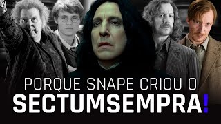 O Real MOTIVO De SNAPE Ter Criado o Feitiço SECTUMSEMPRA E isso é SURPREENDENTE [upl. by Loggia]