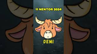 DEMI  Horoskopi ditor 11 nentor 2024 [upl. by Ennahtebazile42]