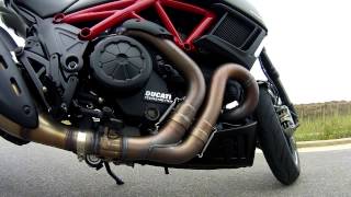 Ducati Diavel Carbon 2014 rencontre avec le diable [upl. by Vania315]