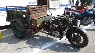 19401945 Zündapp KS750 Exterior and Interior Auto Show Veterama Hockenheim 2015 [upl. by Annecorinne]