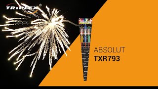 FAJERWERKI TXR793 RAKIETY ABSOLUT F2 TRIPLEX FIREWORKS [upl. by Renferd178]