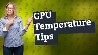 Do I need to worry about GPU hotspot temperature [upl. by Call775]