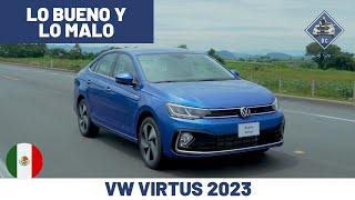 VW Virtus 2023  Lo BUENO y lo MALO  Daniel Chavarría [upl. by Eniowtna585]