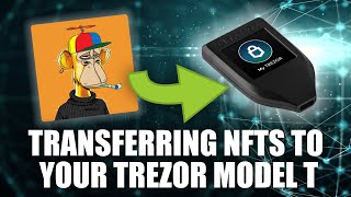 EASY GUIDE How to Send NFTs to Trezor Hardware Wallet [upl. by Latsirk]