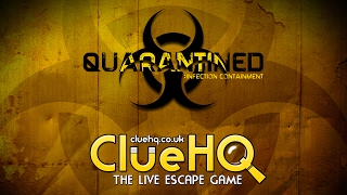 Quarantined  Clue HQ  The Live Escape Game [upl. by Aisinut421]