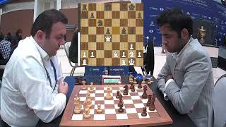 Rauf Mamedov 2635 vs Arjun Erigaisi 2729  FIDE World Blitz 2023 [upl. by Turtle104]