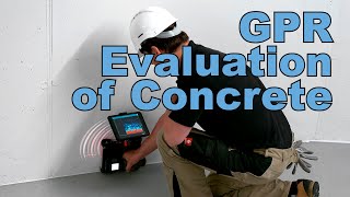 Nondestructive Evaluation of Concrete Using Ground Penetrating Radar GPR [upl. by Hatokad]