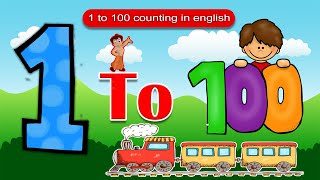 1 to 100 Number  1 to 100 Number with Spelling  gunmun kids [upl. by Bergh]