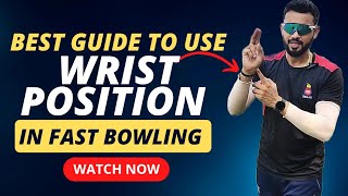 How to use the Wrist in Fast Bowling  Fast Bowling wrist Snap  Wrist Position to Bowl Fast [upl. by Aicylla]