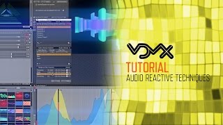 VDMX Tutorial Audio Reactive Techniques [upl. by Juetta]