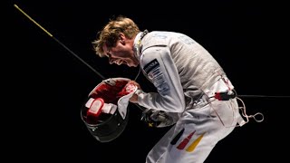 Peter Joppich GER Highlights  Mens Foil Fencing [upl. by Anyahc]