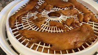 How to Make Chicken Jerky  Including Chicken Jerky Marinade Recipe [upl. by Ilrahs]