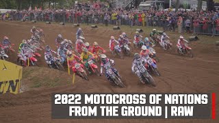 2022 Motocross of Nations at RedBud  From the Ground RAW [upl. by Onaireves]