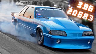 FLETCHER COX  SHAWN AYERS PRO DRAG RADIAL FOXBODY [upl. by Asserac]