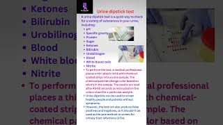 Urine dipstick test pathologyacademy mbbs labtechniciancourse neet [upl. by Ahsem]