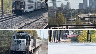 Railfanning Secaucus junction [upl. by Zetrok]