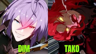 GBVSR High Level Gameplay Dim Grimnir VS Tako Siegfried [upl. by Carolynne]