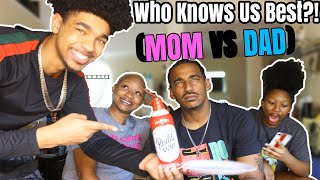 WHO KNOWS ME BETTER MOM VS DAD EDITION😳 Austin Hines [upl. by Inoue]