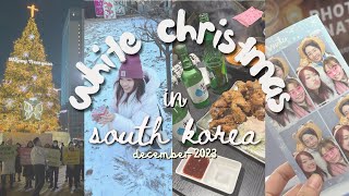 travel vlog 2🇰🇷PART 1 christmas in south korea december 2023 Seoul City Hall Strawberry farm [upl. by Eam835]