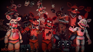 Foxy Generations  FNaF Speedart SFM [upl. by Artemas]