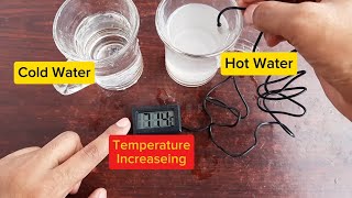 Heating amp Cooling Digital Temperature Sensor Review  Digital Water Thermometer [upl. by Suiravaj148]