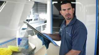 How to polish boat acrylic windows [upl. by Frissell]