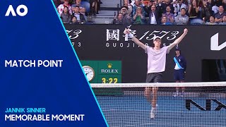 Match Point  Sinner Beats Djokovic to Reach Final  Australian Open 2024 [upl. by Mansur]