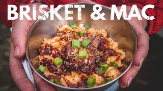 Smoked Brisket with Creamy Mac amp Cheese  A camp favorite [upl. by Allesiram203]