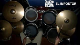 Chancho en piedra  El Impostor  Drum Cover [upl. by Hplar]