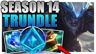 SEASON 14 TRUNDLE SUPPORT GAMEPLAY GUIDE [upl. by Gnagflow]