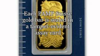 PAMP Suisse gold bars [upl. by Nolla]