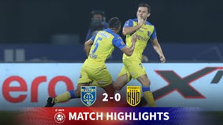 Highlights  Kerala Blasters 20 Hyderabad FC  Match 40  Hero ISL 202021 [upl. by Anaj977]