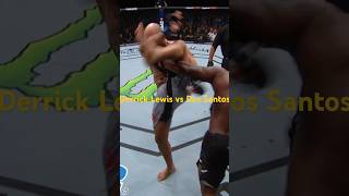 Derrick Lewis vs Dos Santos shorts ufc [upl. by Xila]