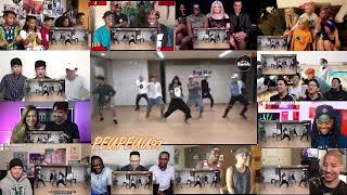 BTS  BAEPSAE DANCE PRACTICE Reaction Mashup [upl. by Roselani]