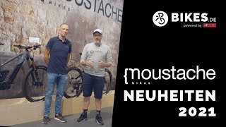 Moustache Neuheiten 2021  Vorstellung der EBike amp EMTB Highlights [upl. by Maillw]