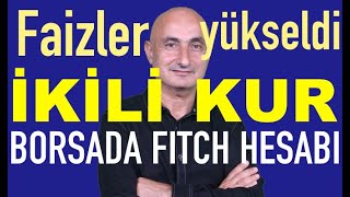 Mevduat faizleri ne kadar arttı  Borsada Fitch hesabı  Altında ralliye devam [upl. by Airreis]