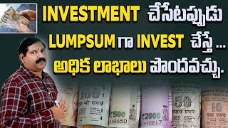 How to do lumpsum while investing and how to get high profits High Profits Investment viralvideo [upl. by Jess]