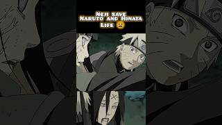 Naruto and Hinata life save Neji 😭😭🥺 naruto narutoshippuden trendingshorts [upl. by Enamrahs999]