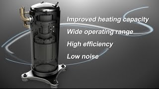 SAMSUNG DVMS VRF Scroll DC Inverter Compressor Benefits  Redefining AC Standards by ESE [upl. by Drona]