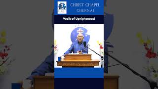 Walk of Uprightness  christchapel ytshorts RevVPIsaac [upl. by Neelrad679]