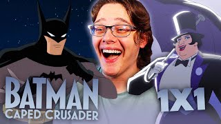 BATMAN CAPED CRUSADER 1x1 REACTION  In Treacherous Waters  Prime Video [upl. by Ydoc]