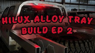 HILUX N60  Alloy tray build Ep 2 [upl. by Beker]