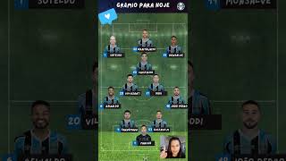 GRÊMIO X CRICIUMA ESCALAÇÃOgrêmio [upl. by Ennovad]