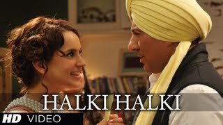 Halki Halki I Love New Year Video Song Ft Sunny Deol Kangana Ranaut  Shaan Tulsi Kumar [upl. by Edveh]