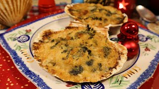 Mes COQUILLES SAINTJACQUES A LA BRETONNE  Pour les fêtes   Mère Mitraille  Gourmandises TV [upl. by Yllehs]