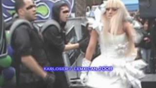 Lady Gaga Parking Lot HD 720 [upl. by Leciram]