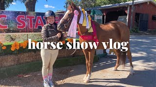 HORSE SHOW VLOG SECOND PLACE IN THE DERBY [upl. by Carrillo]