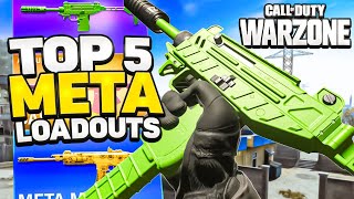 TOP 5 NEW META LOADOUTS in Warzone 3 Best Class Setups [upl. by Rebmeced]